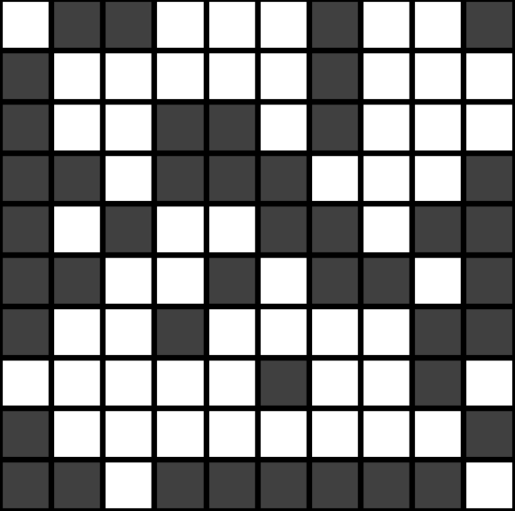 Skolem Square puzzle 4 — Easy difficulty