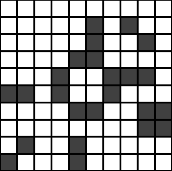 Skolem Square puzzle 9 — Hard difficulty