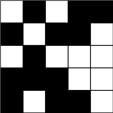 Skolem Square puzzle with empty cells to solve